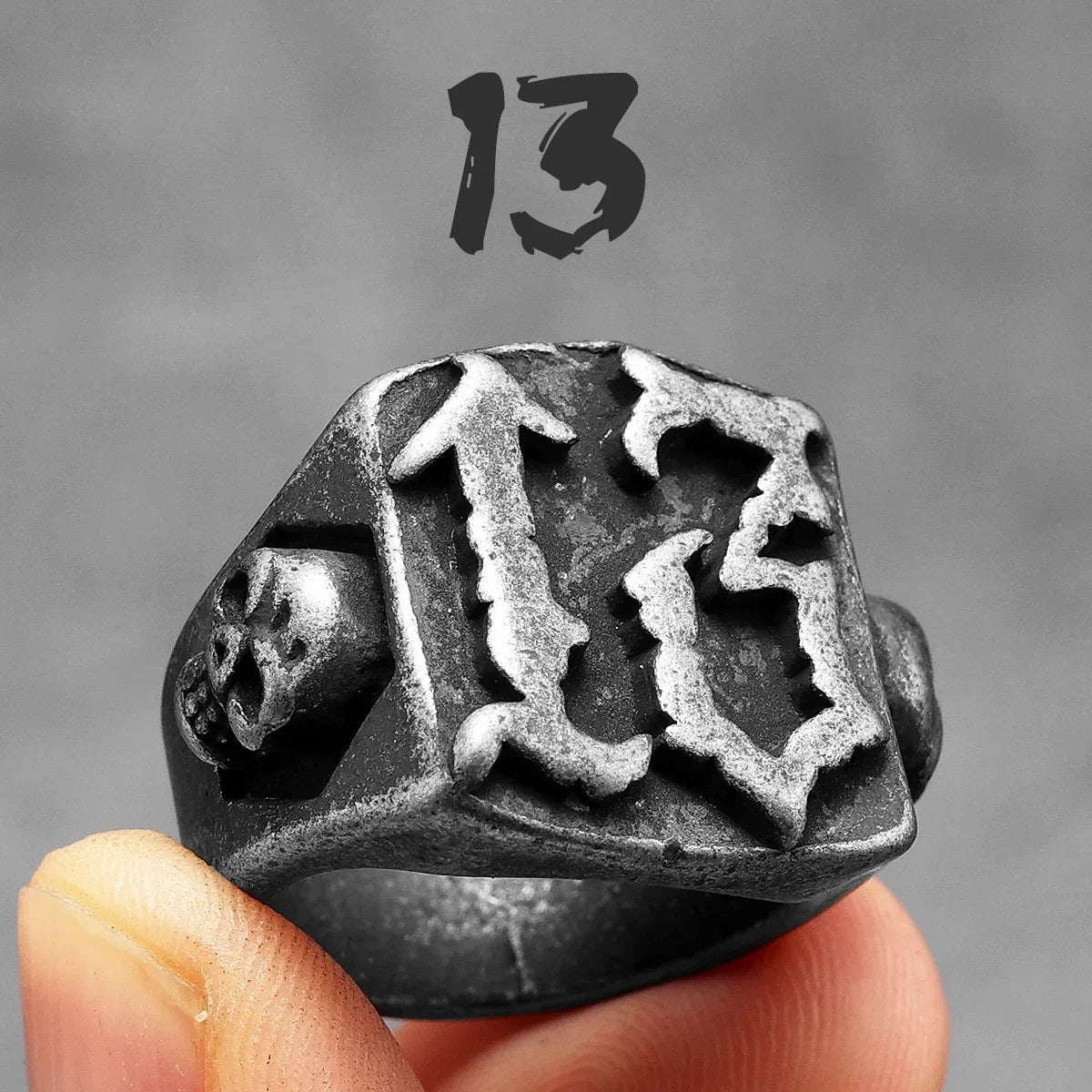 Retro Geometry Texture Men Rings Stainless Steel Women Fashion Jewelry Punk Trendy Luxury New In Accessories Gift Wholesale