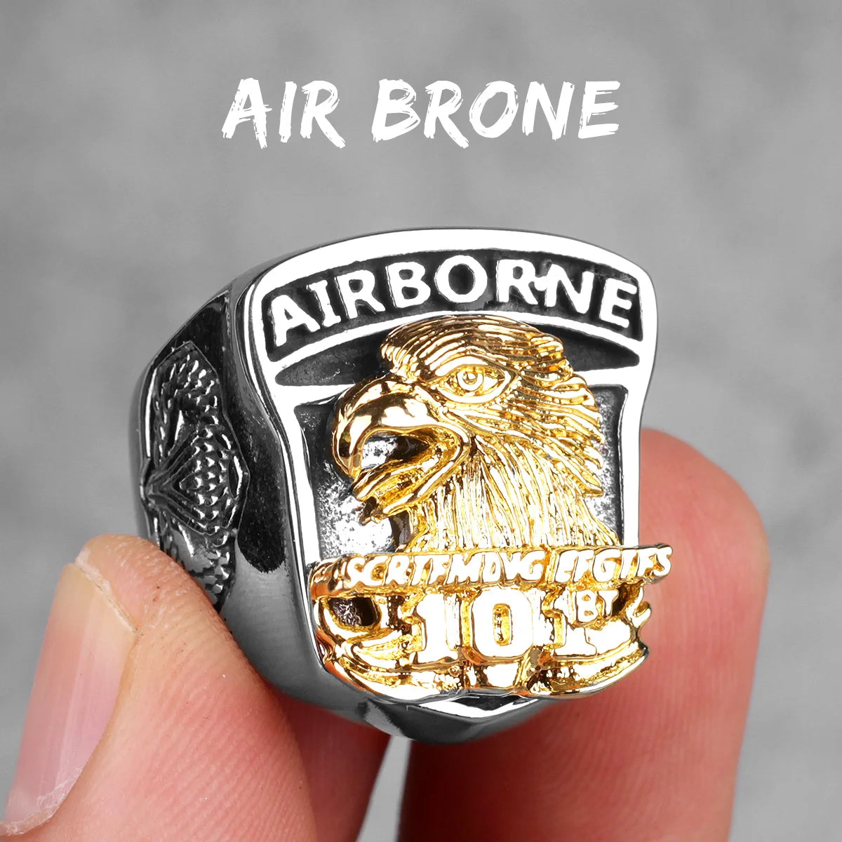 Stainless Steel Animal Men Rings Eagle Dog Dragon Bird Snake Punk Hip Hop Trendy For Male Boy Jewelry Creativity Gift Wholesale