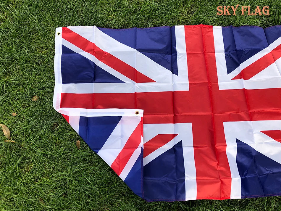 SKY FLAG UK flags 90x150cm England country State Flag polyester United Kingdom National Brand flag great Britain banner