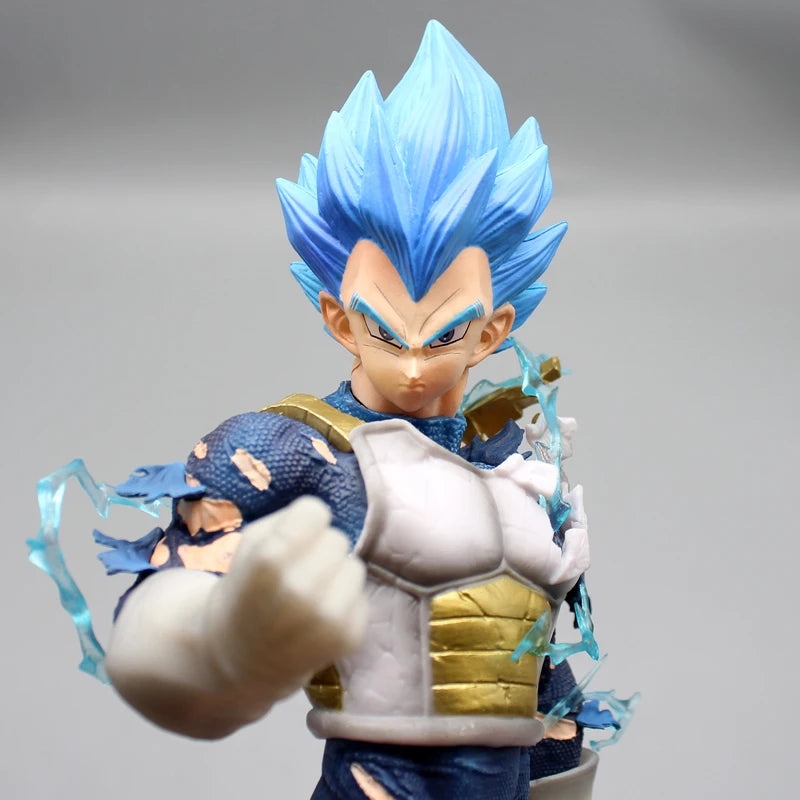 27cm Vegeta Dragon Ball Z Action Figure Anime DBZ Super Saiyan Figuras Toys GK Statue Collection Model Ornaments Gift for Kids