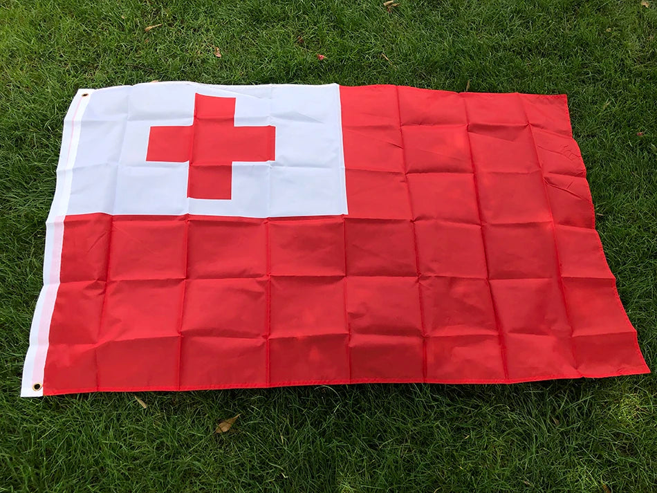 SKY FLAG Tonga national flag 90x150cm high quality polyester hanging to ton Tonga flag banner for home decoration