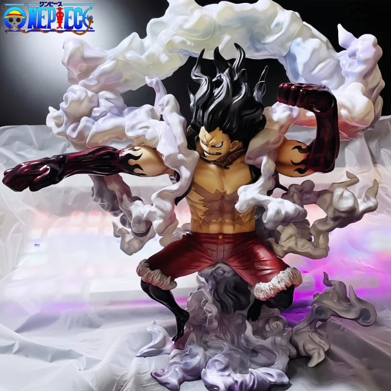 26.5cm Luffy Gear 4 Snake Man Figurine One Piece Anime Action Figure Adult Children Kids Toys Manga Birthday Gift Toy