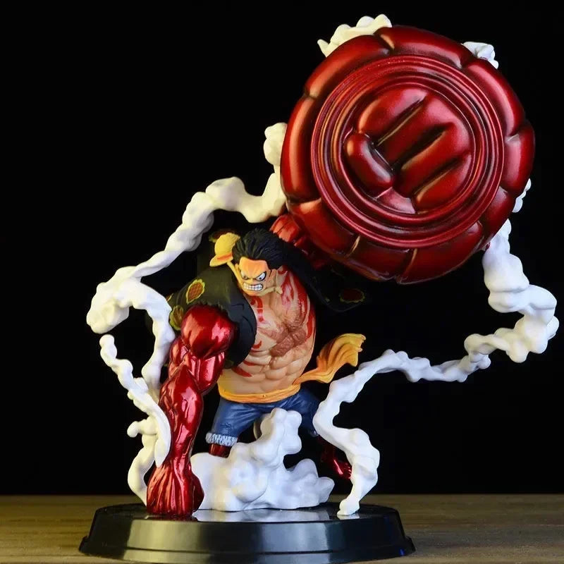 25CM Anime One Piece Luffy Gear 4 Figurine PVC Action Figure Adult Children Toys Japan Manga Kids Cartoon Gift daquanto