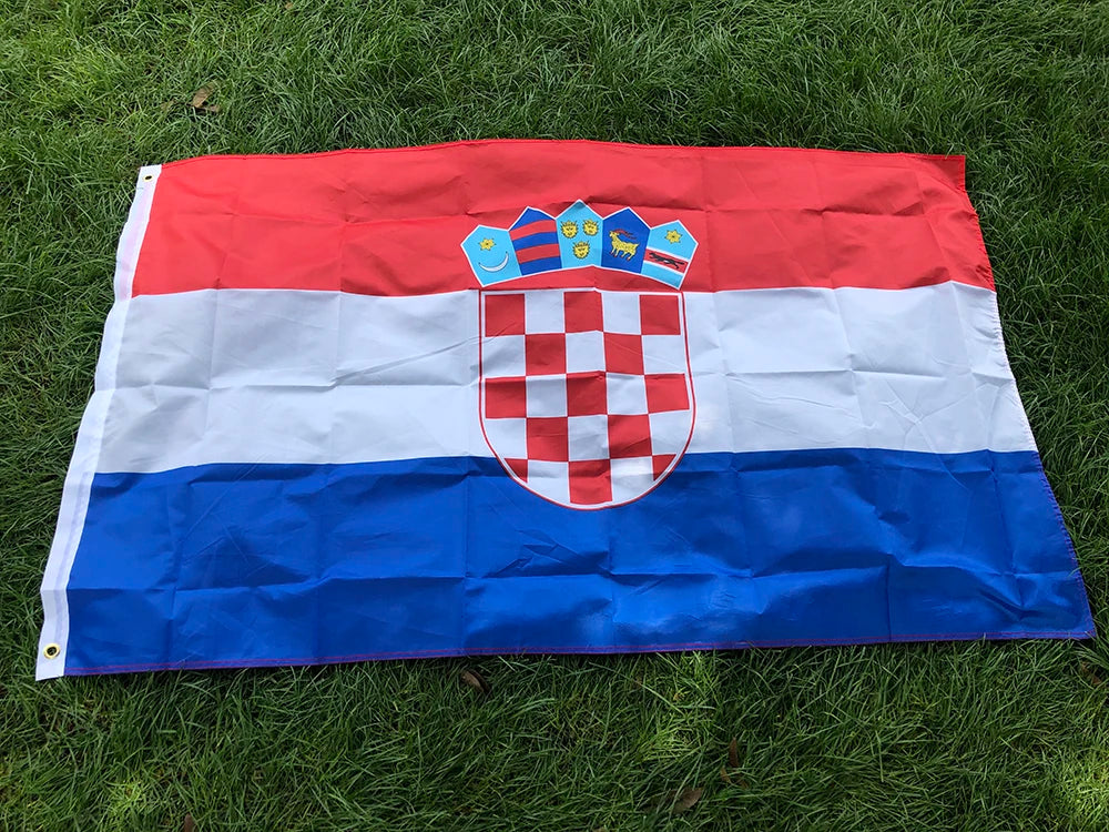 SKY FLAG Croatian National Flag 90X150CM high quality polyester hanging hr hrv Hrvatska croatia Flag indoor outdoor decoration