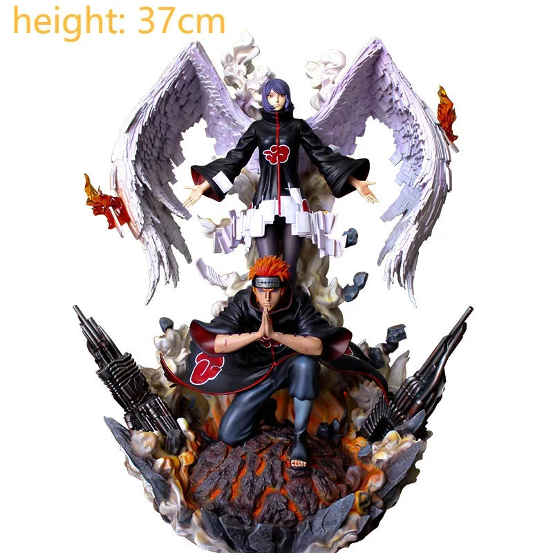 Sale Naruto Shippuden Anime Model Akatsuki Figurine Susanoo Madara Figure Figma Uchiha Itachi Sasuke Minato Toys For Boys Gift