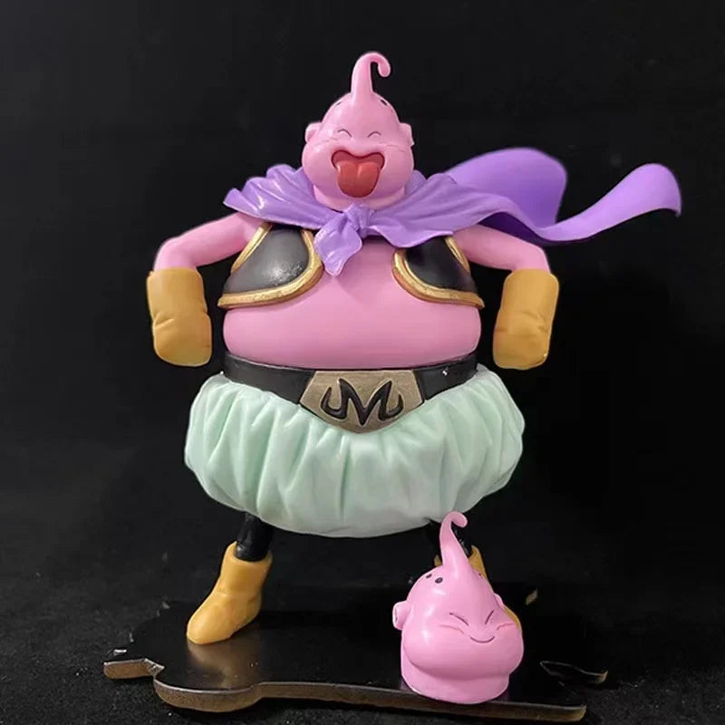 New Dragon Ball Z Fat Buu Figure 14cm Majin Buu With 2 Heads Boo Pvc Gk Figurine Dbz Anime Figures Statue Model Toy Birthday Gif 14cm buu With box
