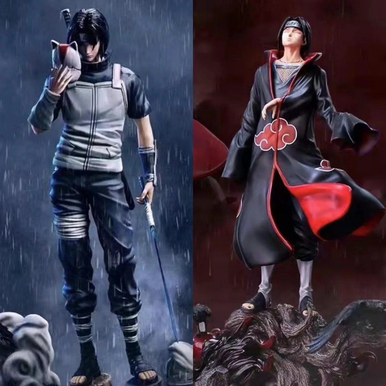 Naruto Anime Figure Uchiha Itachi Action Figure PVC Collection Model Doll Ornaments Toys Gifts