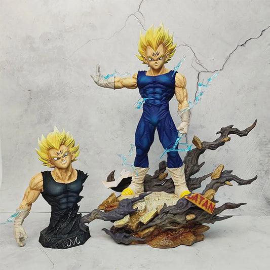 Dragon Ball Figurine Hero Belief Vegeta Action Figures 32cm GK Majin Vegeta Anime PVC Model Doll Collection Ornamen Toys Gifts