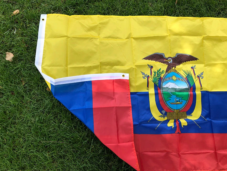 SKY FLAG Ecuador Flag 90x150cm ECU EC Ecuador Flag Super Poly football FLAG Indoor Outdoor Polyester hanging Flag