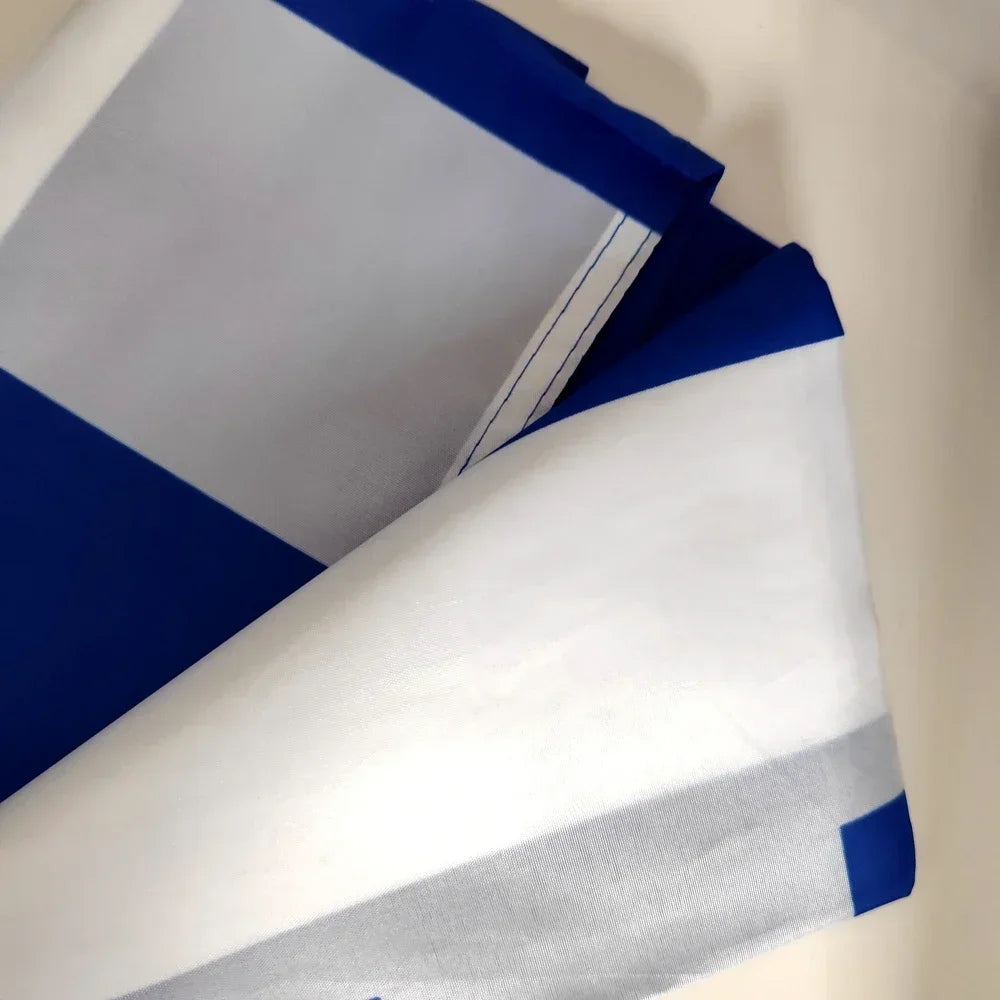 Greek National Flag 90x150cm - Premium Polyester Banner for Indoor/Outdoor Decor | Patriotic Wall Hanging Flag Collectors