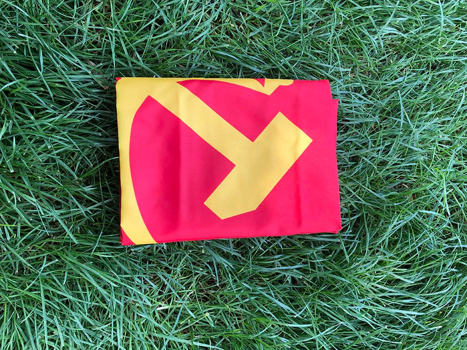 SKY FLAG Red CCCP Flag 90x150CM Union of Soviet Socialist Republics 3x5fts Super-Poly Indoor Outdoor USSR Country Russian Banner