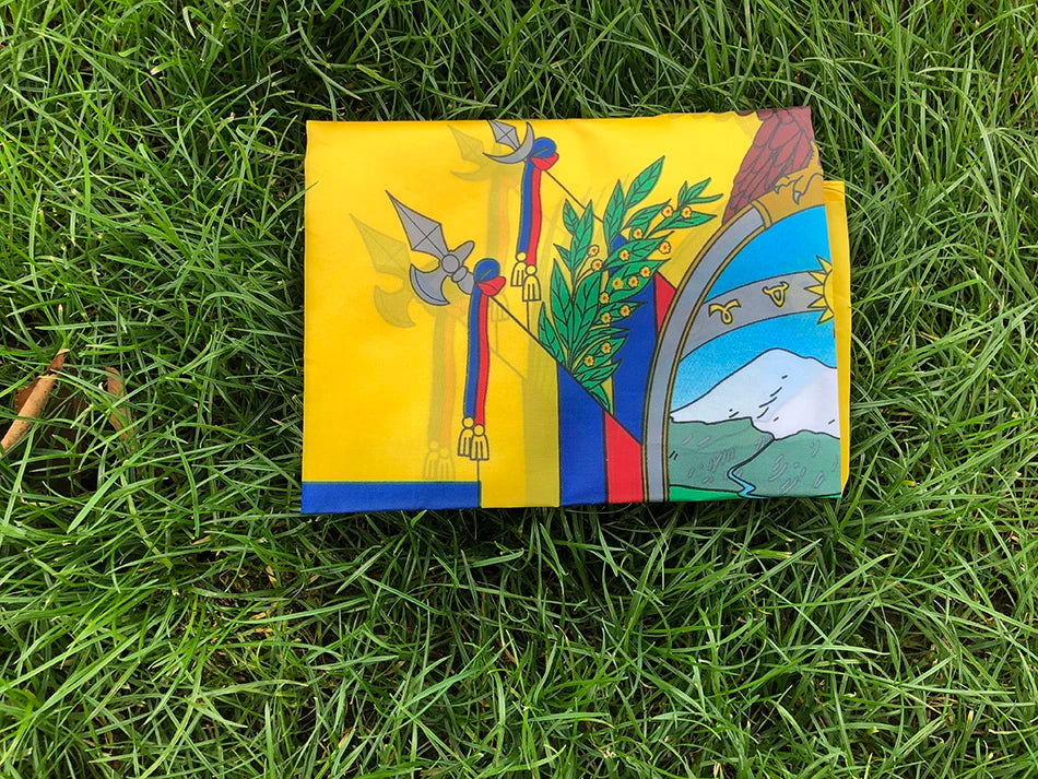 SKY FLAG Ecuador Flag 90x150cm ECU EC Ecuador Flag Super Poly football FLAG Indoor Outdoor Polyester hanging Flag