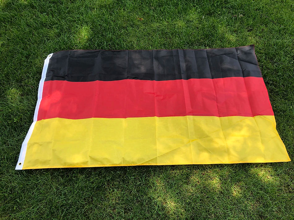 SKY FLAG germany flag 90x150cm hanging polyester black red yellow de deu german Deutschland germany flag for decoration