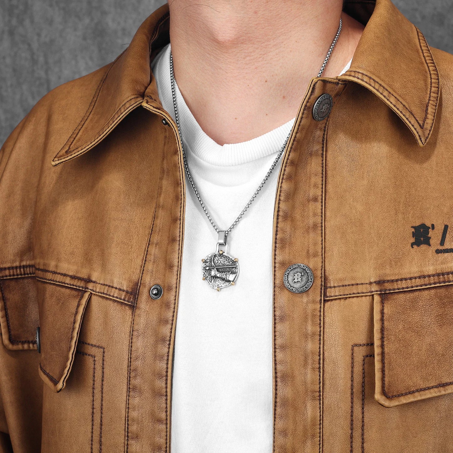 Twelve Constellations Stainless Steel Man Necklaces Pendant Chain Couple Gifts Women Fashion Jewelry Gifts Wholesale Dropshiping