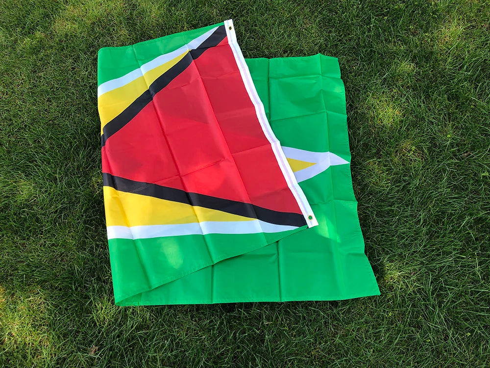 SKY FLAG Guyana Flag 90*150CM high quality polyester hanging GUY GY Cooperative Republic of Guyana Flag for Decoration