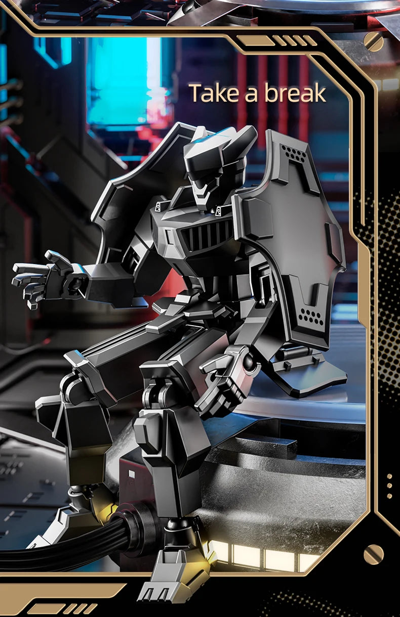 Multi-Jointed Movable Shapeshift Robot Warrior 3D Printed Knight Mannequin Dummy Toys Kids Adults Parent-children Games gifts