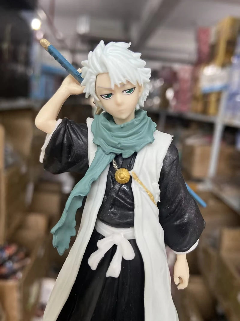 18.5cm BLEACH Anime Hitsugaya Toushirou Zaraki Kenpachi Kurosaki Ichigo Action Figure Collectible Model Toys Hobbies Gifts