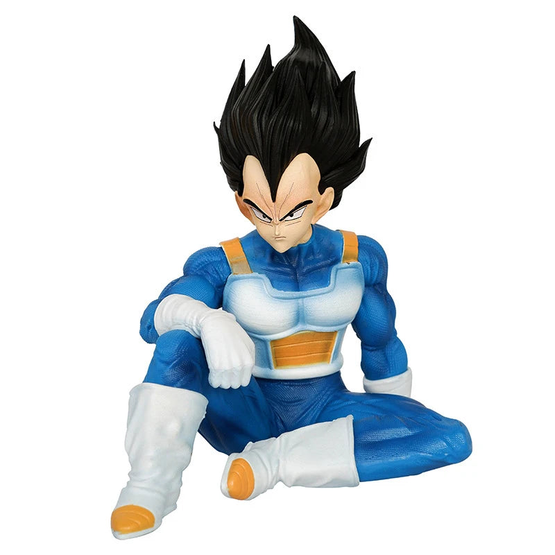 GK Dragon Ball Trunks Action Figure Statue 16cm PVC Ornaments Anime Super Saiyan Sitting Position Torankusu Figurine Model Toys