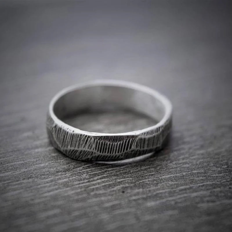 Onlysda Viking Gothic Stainless Steel Geometry Ring Men Wedding Rings Womens Band  Jewelry Gift