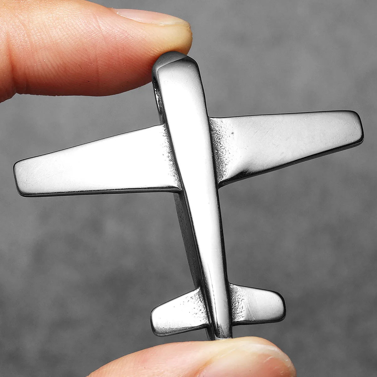 Aircraft Airplane Model Stainless Steel Men Necklaces Pendant Chain Punk for Women Fashion Jewelry Gifts Wholesale Dropshiping