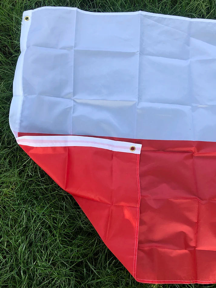Poland flag  90*150cm hanging polyester Thuringia pl pol poland flag of polish for decoration