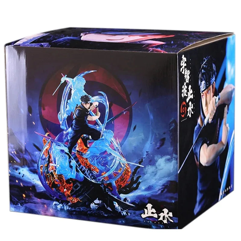 Naruto Shippuden Figurine Uchiha Shisui Of The Body Flicker Anime Model Big GK Action Figure PVC Statue Collection Toy Figma