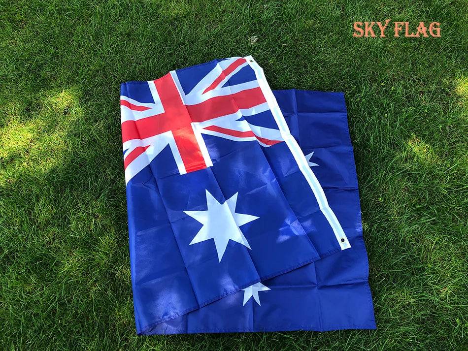 SKY FLAG Australia Flag 90x150cm Hanging Polyester Printed the Aussie National Banner Home Decor for Celebration