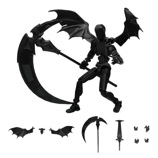 Titan 13 Action Figures Titan13 Figure 3D Printed Multi-Jointed Movable Luckys 13 Action Figure Nova 13 Action Figure Dummy