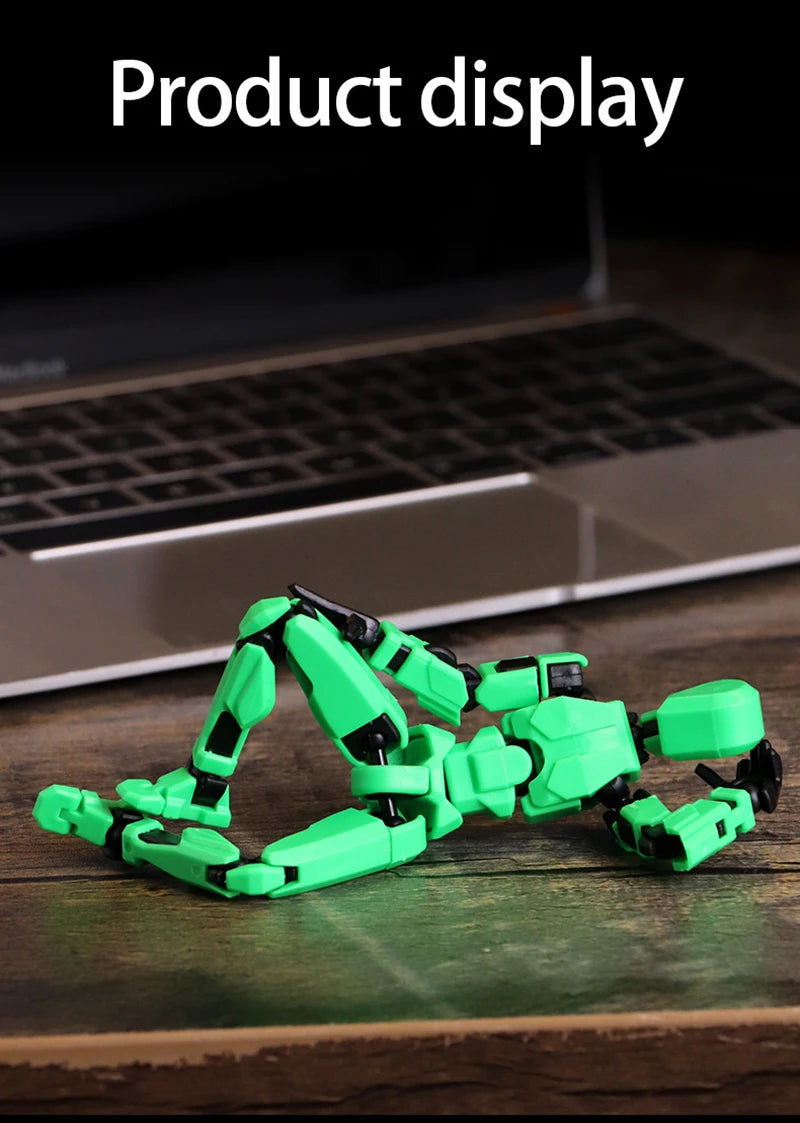 T13 Action Figure Titan 13 Action Figure Dummy Lucky 13 Action Figure 3D Printed Multi-Jointed Movable Nova 13 Action Figure Toy