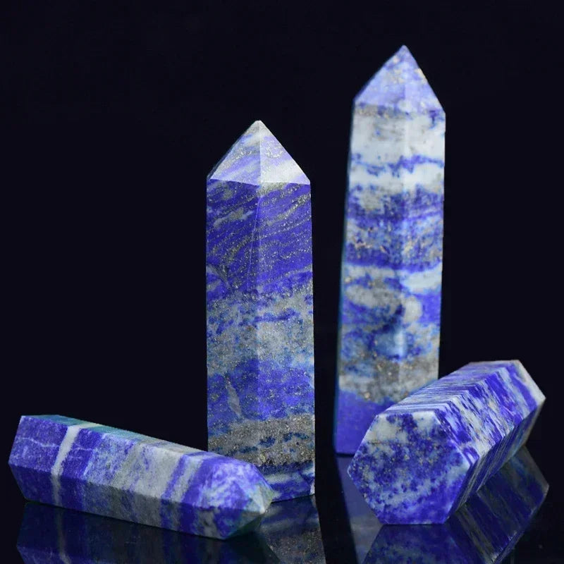 Natural Stone Single Point Wand Stone Mineral Crystal Stones Crafts Home Decoration Hexagonal Prism Christmas Gifts