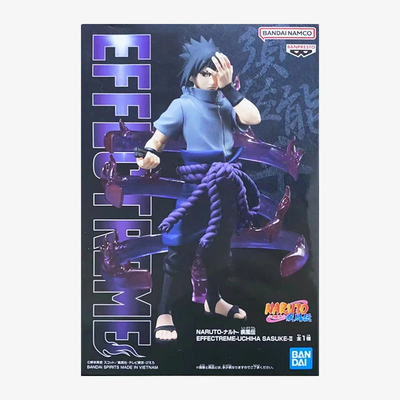 In Stock Genuine Original BANPRESTO Uchiha Sasuke NARUTO Action Anime Figure Collectible Model Dolls Statuette Ornament Toy Gift