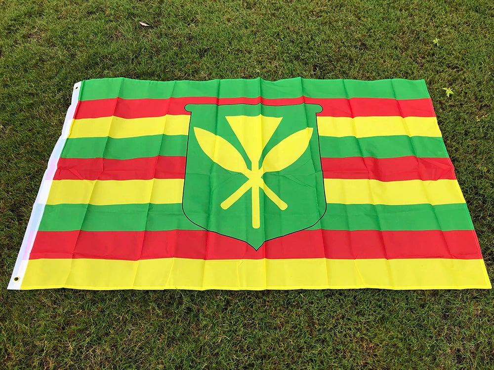SKY FLAG Kanaka Maoli Flags 90x150cm 3x5fts high quality polyester hanging Kanaka Maoli Flags indoor outdoor decoration