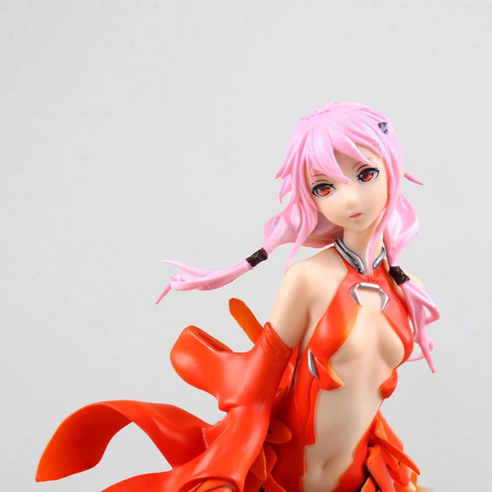 17cm New Guilty Crown Yuzuriha Inori Japanese Sexy Anime Figure Girl Pvc Statue Model Doll Collection Ornaments Toys Hobbies