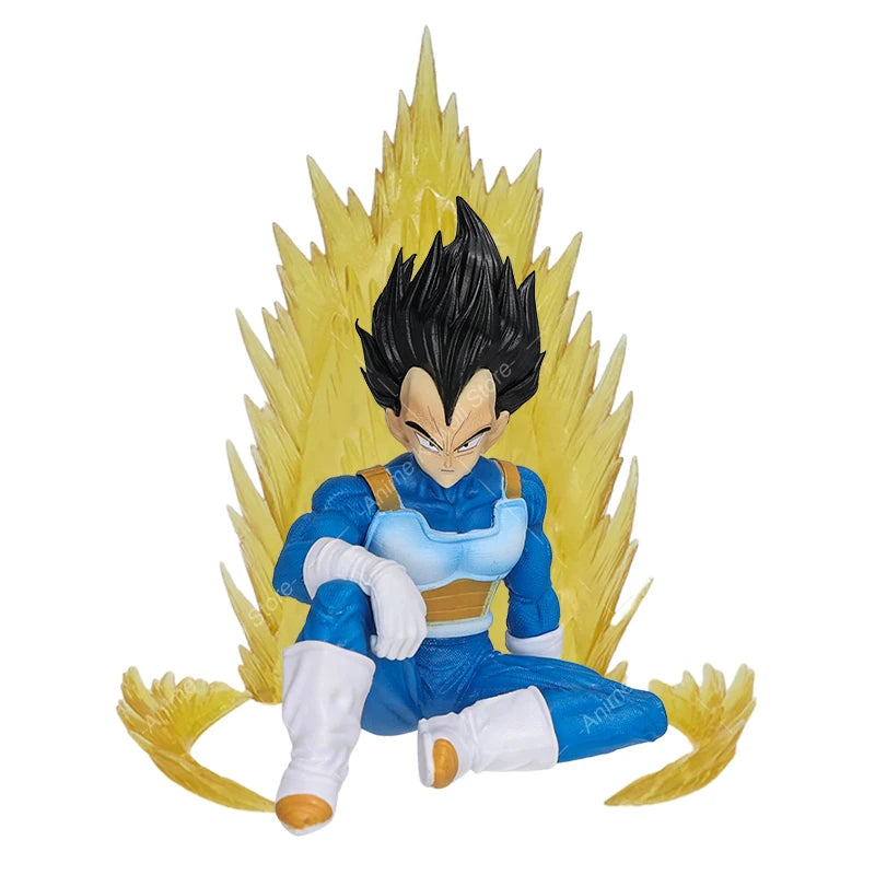 14.5cm Super Saiyan Vegeta PVC Figure Hot Anime Dragon Ball Z Effect Special Vegeta Collection Model Statue Figurines Toys 09 Set 2