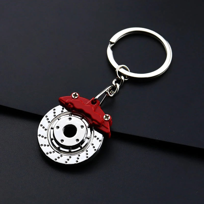 Car Speed Gearbox Gear Head Keychain Manual Transmission Lever Metal Key Ring Car Refitting Metal Pendant Creative Keychain 2023 SCP-Red