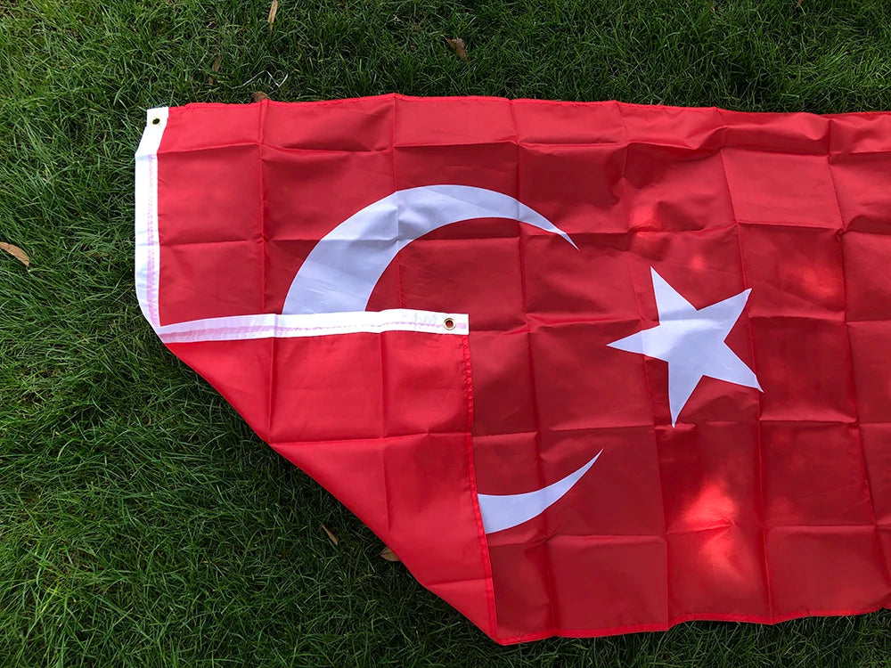 SKY FLAG TURKEY FLAG 90x150cm tur tr turkey FLAGS TURKISH 3x5fts Hanging National flag Turkey Home Decoration country flag