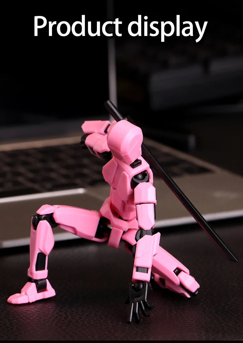 T13 Action Figure Titan 13 Action Figure Dummy Lucky 13 Action Figure 3D Printed Multi-Jointed Movable Nova 13 Action Figure Toy