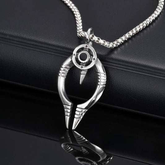 Gothic Necklace for Men Boys,Never Fade Rock Punk Pendant Necklace,Viking Jewelry Gifts