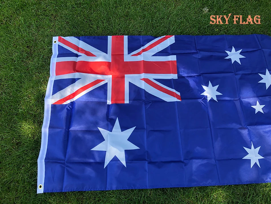 SKY FLAG Australia Flag 90x150cm Hanging Polyester Printed the Aussie National Banner Home Decor for Celebration