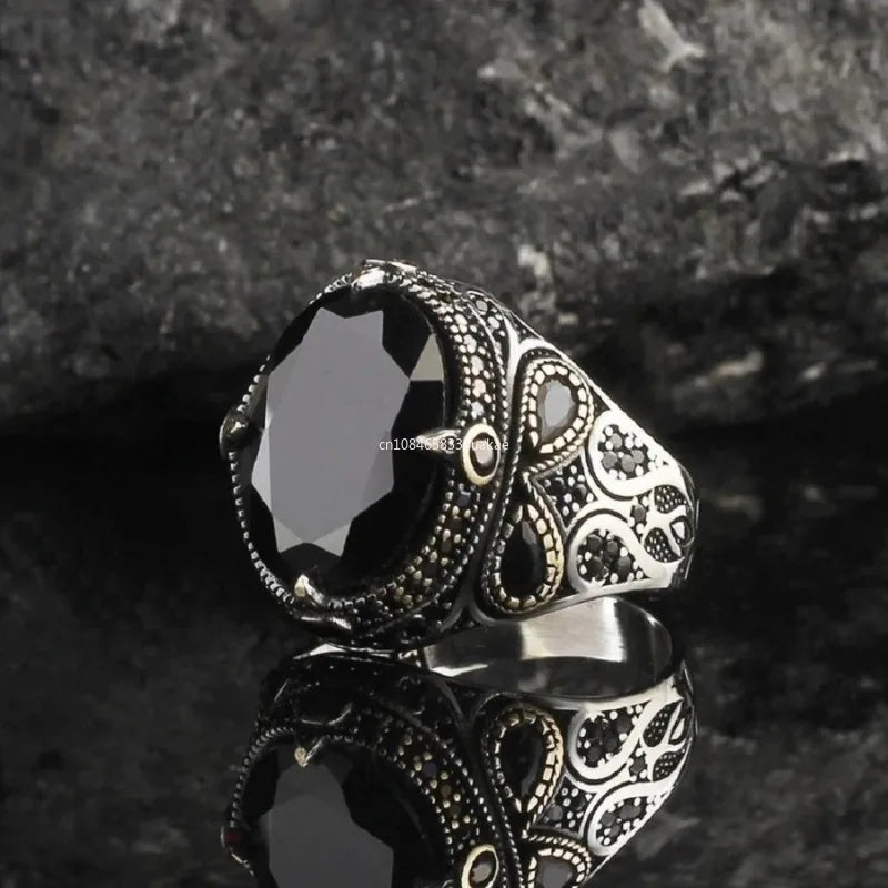 New Atmospheric Men's Ring Retro Style, Fashionable Personalized Accessories Valentine's Day Gifts anillos mujer серьги женские