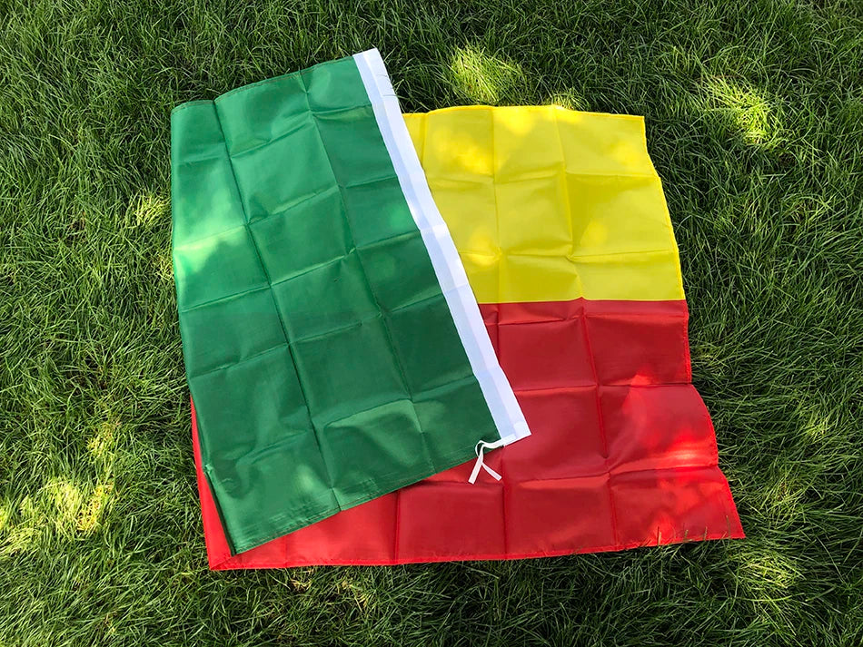 SKY FLAG Benin national flag 90x150cm 3x5ft HIGH quality polyester hanging Benin flag banner indoor outdoor home decoration