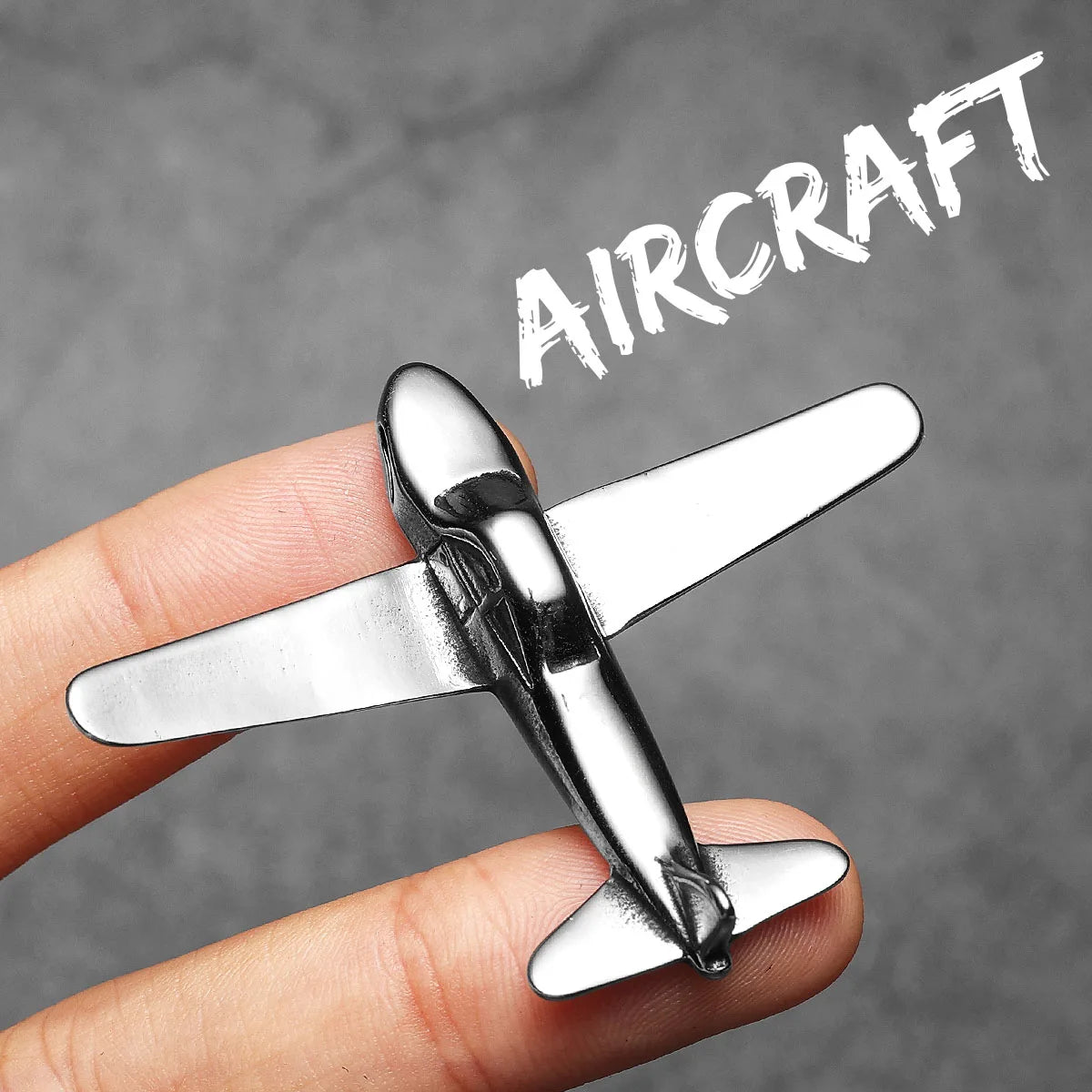 Aircraft Airplane Model Stainless Steel Men Necklaces Pendant Chain Punk for Women Fashion Jewelry Gifts Wholesale Dropshiping