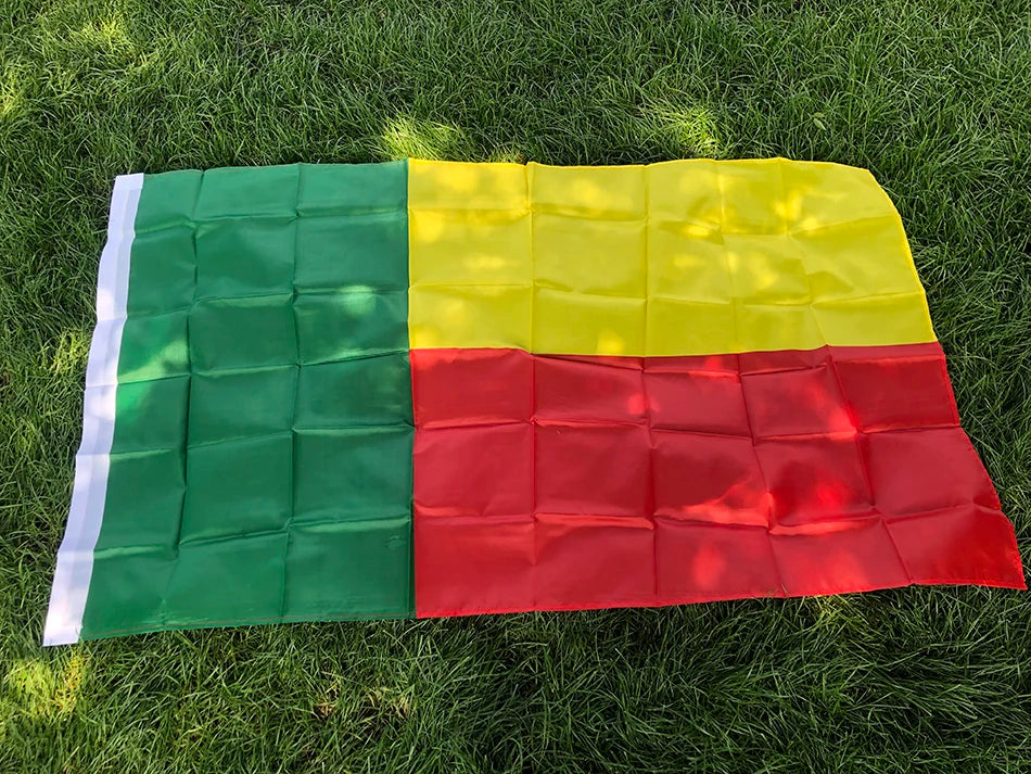 SKY FLAG Benin national flag 90x150cm 3x5ft HIGH quality polyester hanging Benin flag banner indoor outdoor home decoration