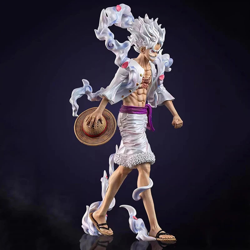 23cm Anime ZooK Luffy One Piece Figures GK Nika Monkey D. Luffy Action Figures PVC Model Collection Perimeter Toys Gifts