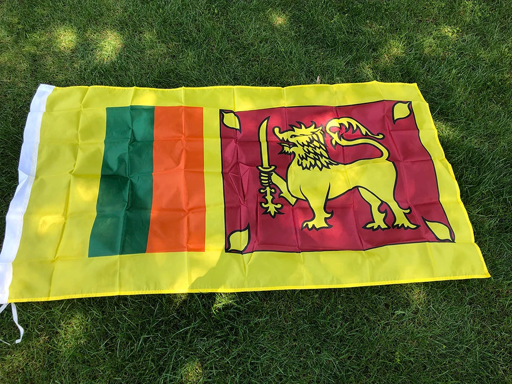 SKY FLAG Sri Lanka Flag 90x150cm High Quality Flying hanging Sri Lanka Banner For Decoration And Activity