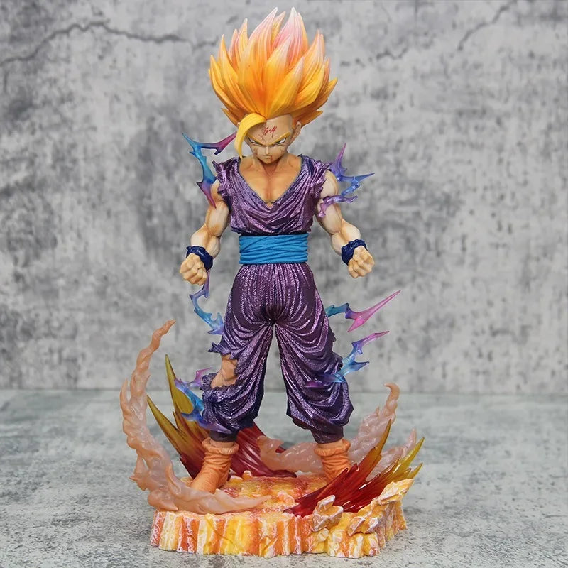 Dragon Ball Z 26cm Figure Gohan Super Saiyan Son Gohan Figurine Pvc Action Figure Collection Model Toy Anime Gifts