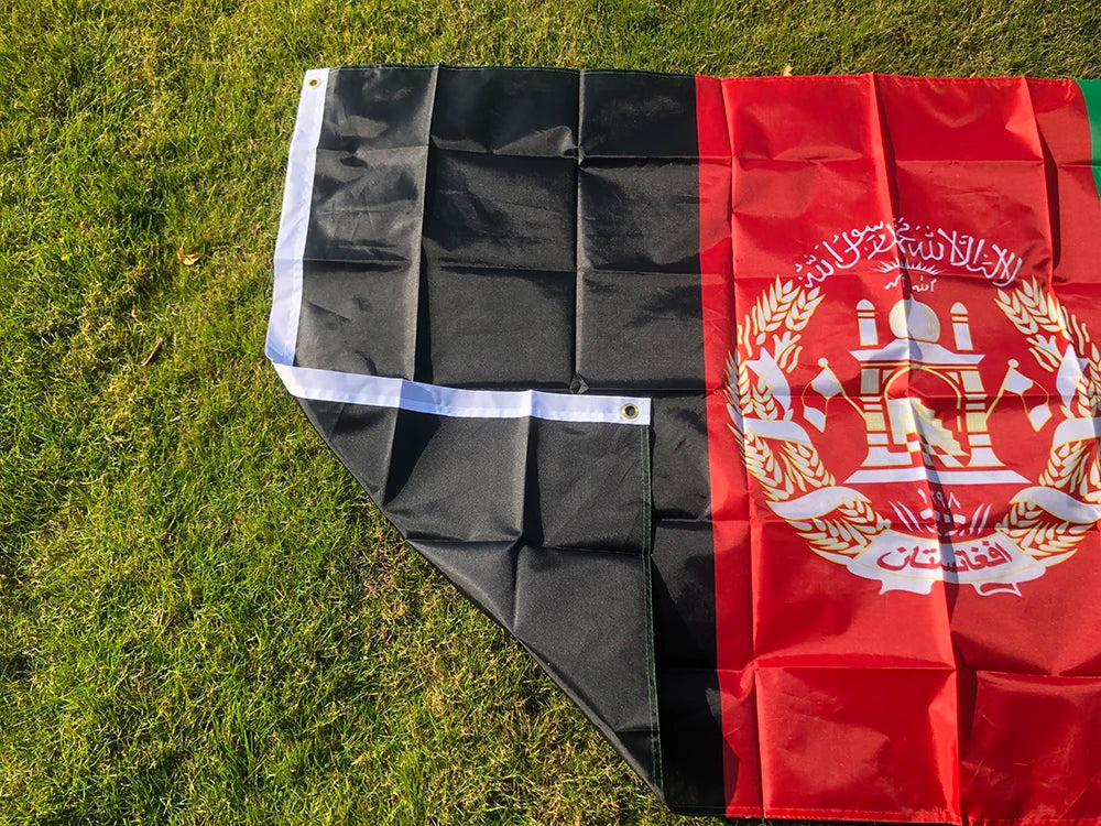 SKY FLAG 90X150cm Afghanistan Flag Afghan Afghani Kabul National Flags AF AFG Islamic Republic of Afghanistan Banner