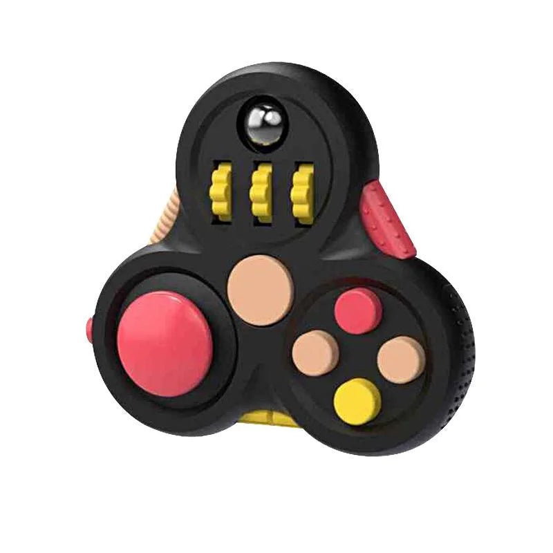 Rotating Magic Adult Antistress Fidget Toy Autism ADHD Stress Relief Fingertip Toys For Kids Fidget Black