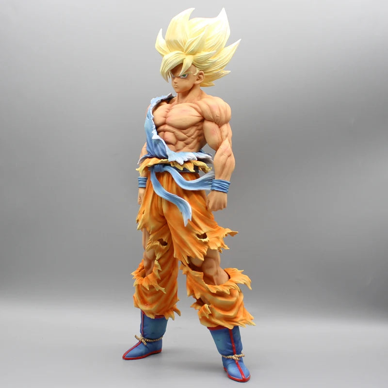 44CM Dragon Ball Z Son Goku Namek Anime Figures Super Saiyan Goku Statue PVC Action Figure Collection Model Toys Gifts