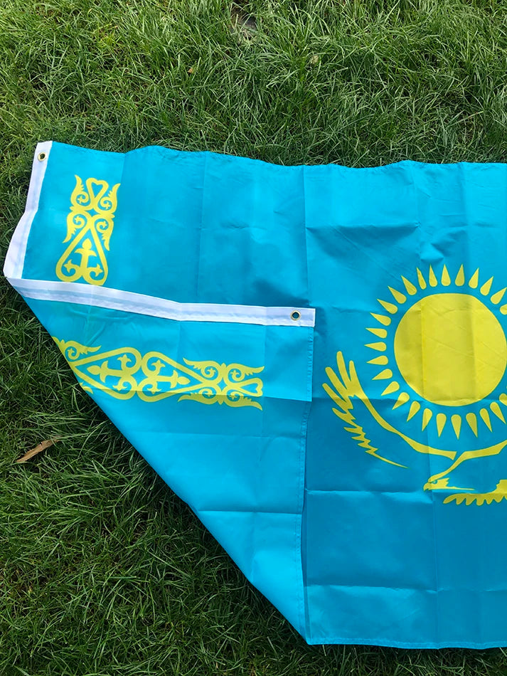 SKY FLAG 90x150cm Kazakhstan Flag parade festival banner flag office activities home decoration